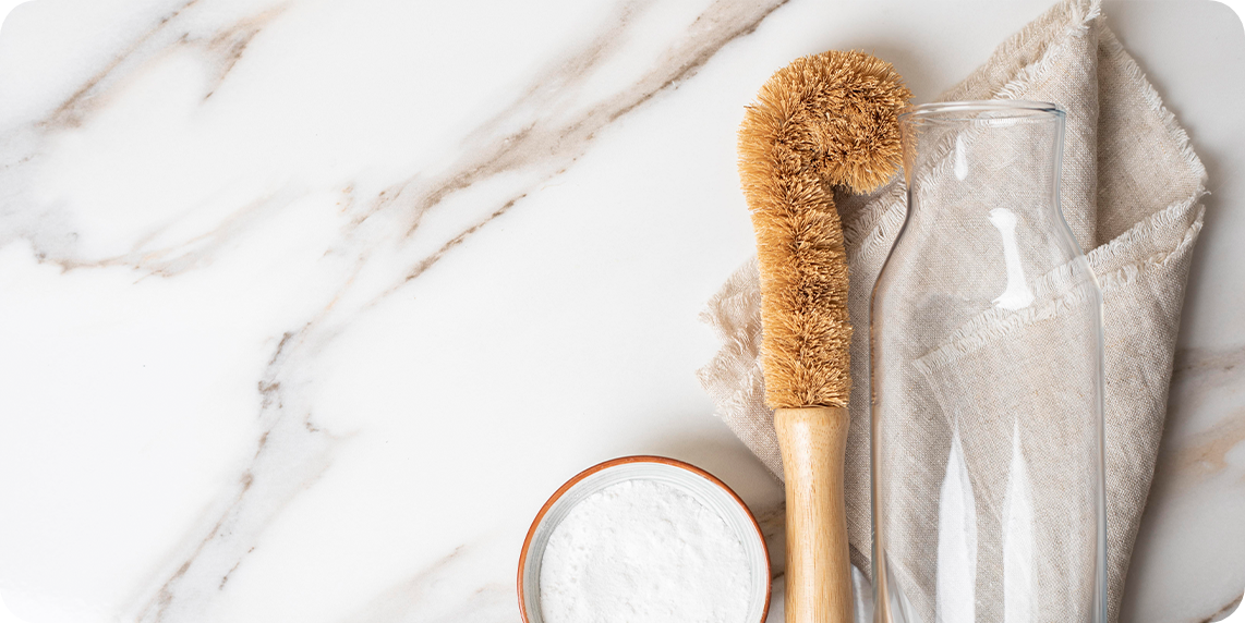 What is the best material for cleaning brushes?